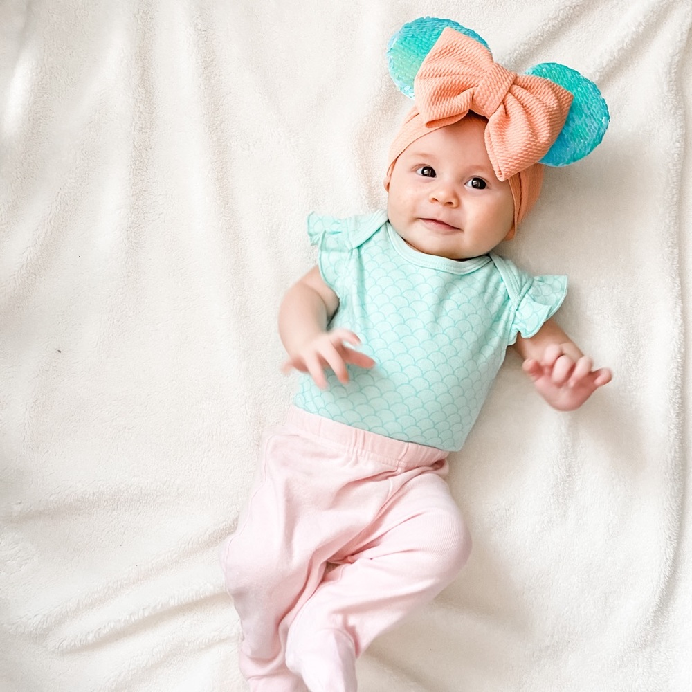 Minnie Inspired baby/toddler headband bows bundle - Picture 2 of 3